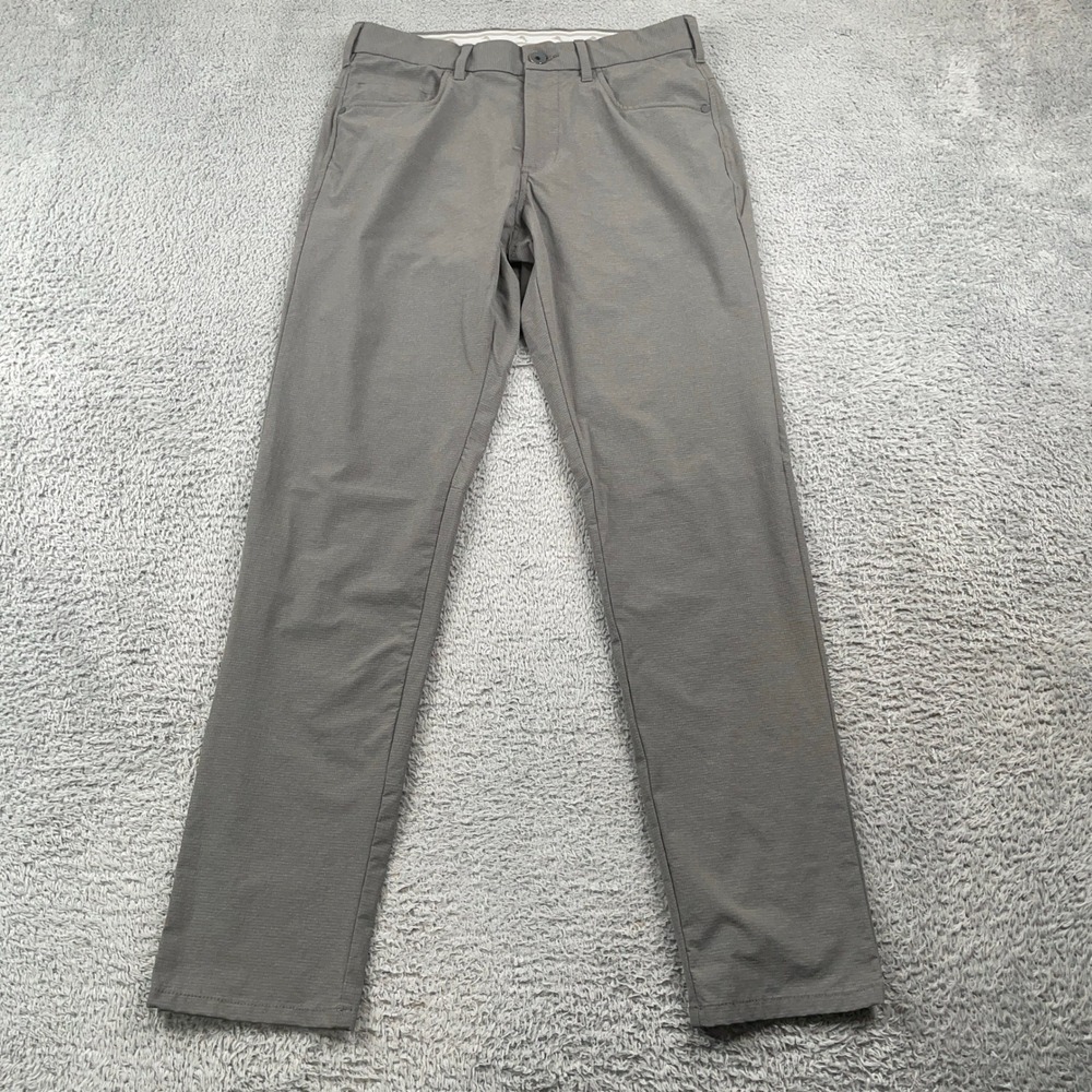 Tommy Bahama Pants Mens 30x32 Gray Performance Chino Lightweight Stretch Golf